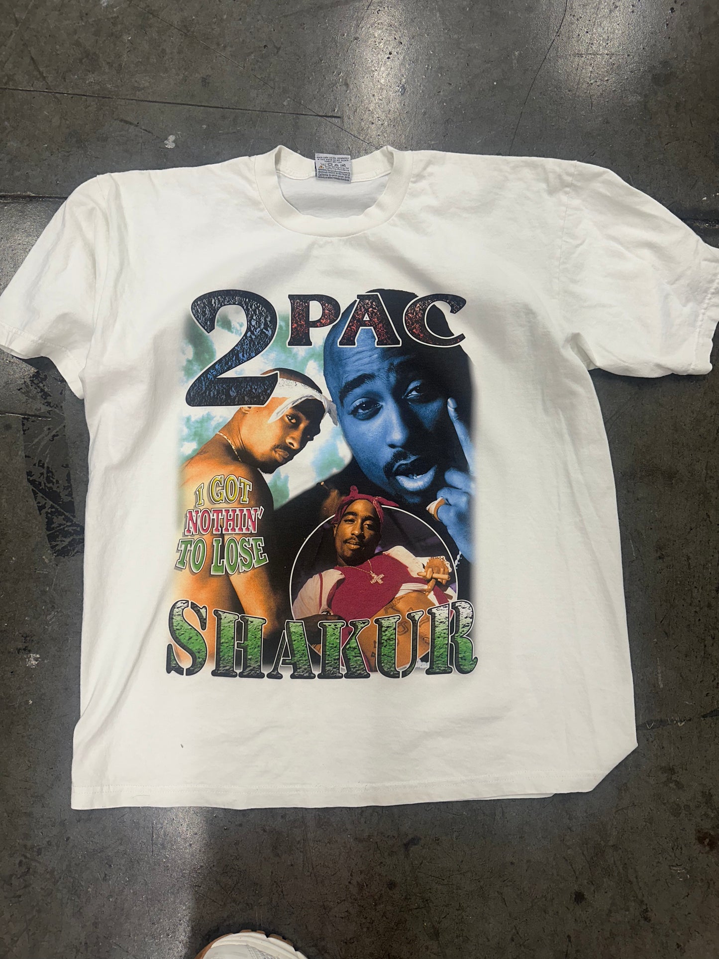 2Pac Limited Edition Graphic Tee from a MBC Boutique