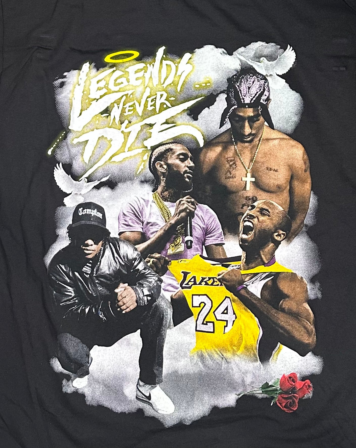 'Legends Never Die' Limited Edition Graphic Tee | MBC Boutique