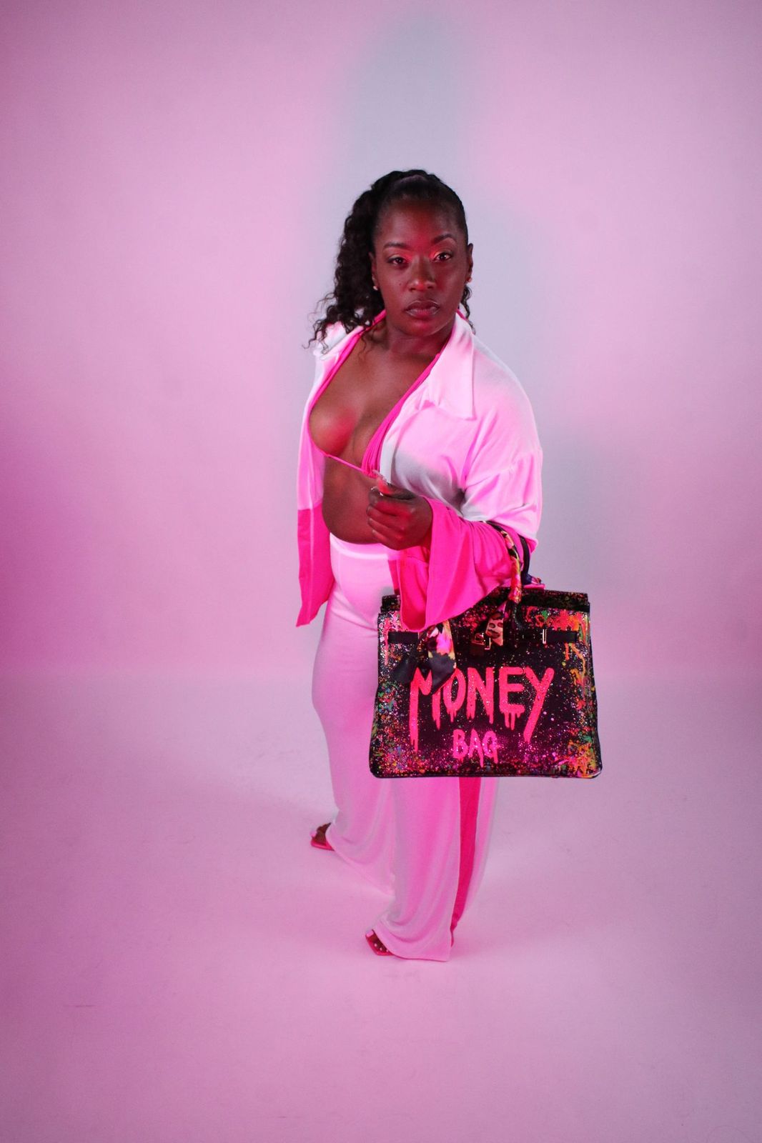 Women's Three-Piece Pink Set - Aria