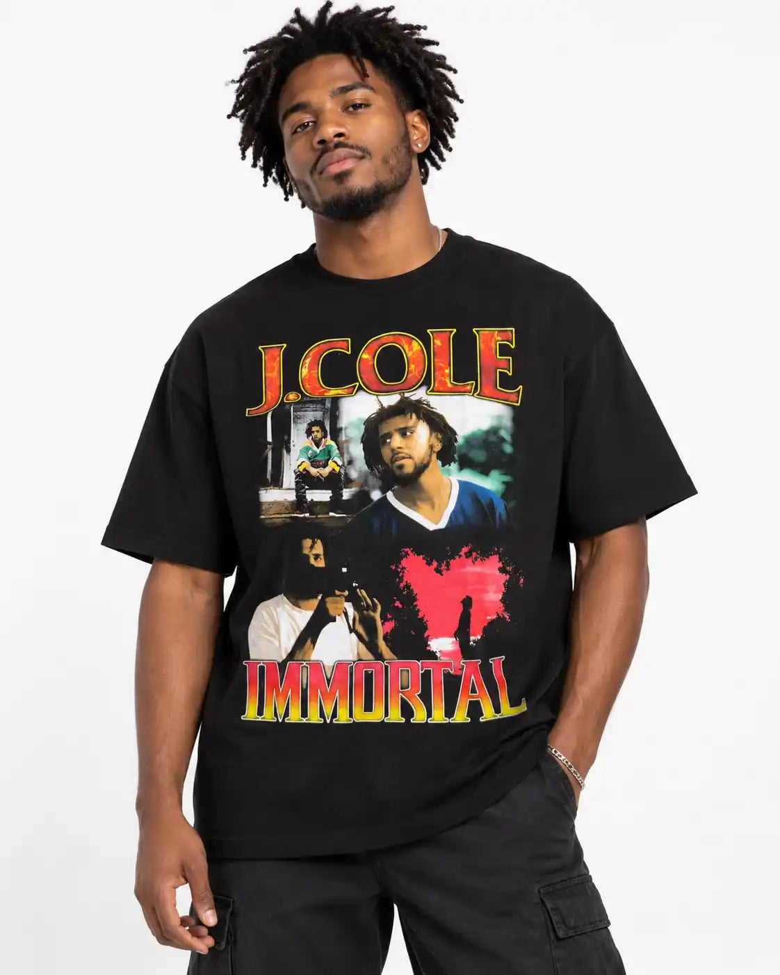 J. Cole Immortal Legacy Graphic T Shirt