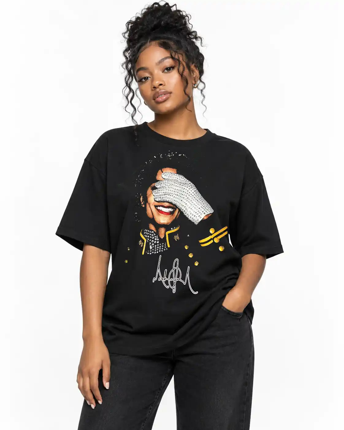 King Of Pop Vintage Graphic T Shirt