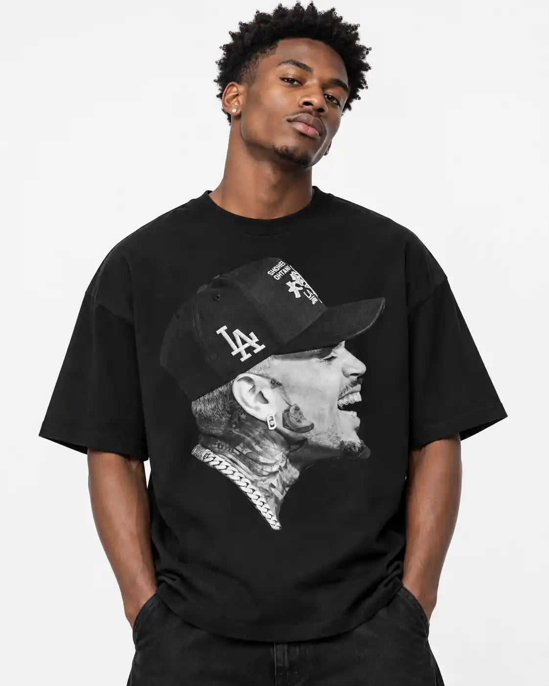 West Coast Legend Portrait Graphic T Shirt