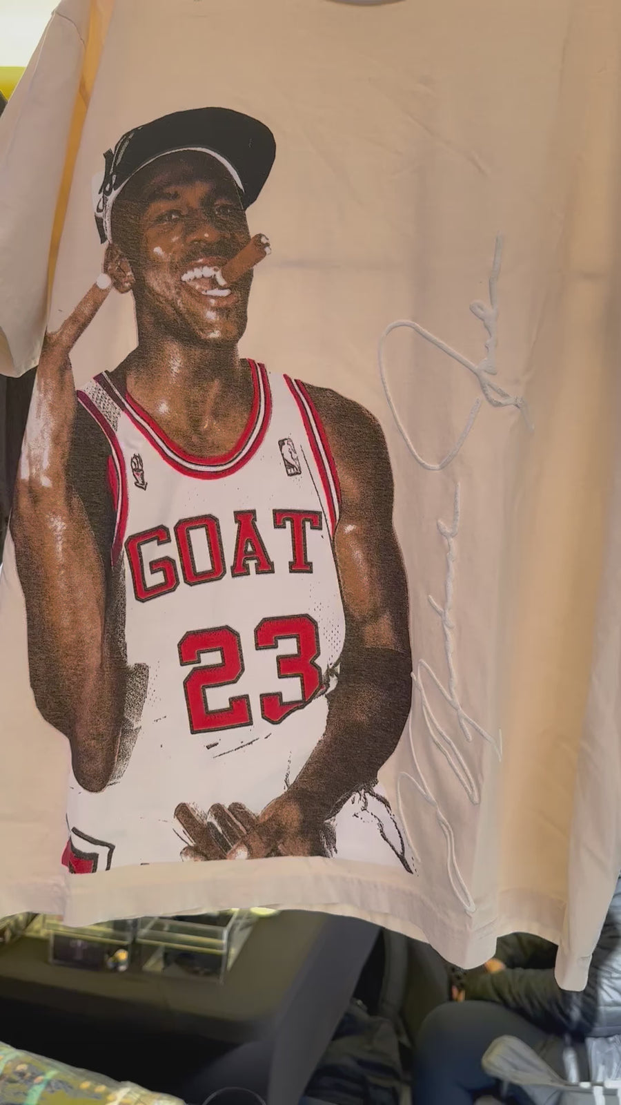 Michael Jordan ‘GOAT’ Limited Edition T-Shirt | MBC Boutique